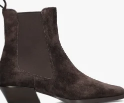 STEFANO LAURAN e enkellaarsjes pe2104 bruin