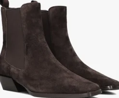 STEFANO LAURAN e enkellaarsjes pe2104 bruin