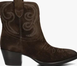 STEFANO LAURAN e enkellaarsjes 702-12 bruin Discount