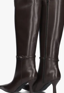 STEFANO LAURAN e hoge laarzen penny3 bruin Clearance