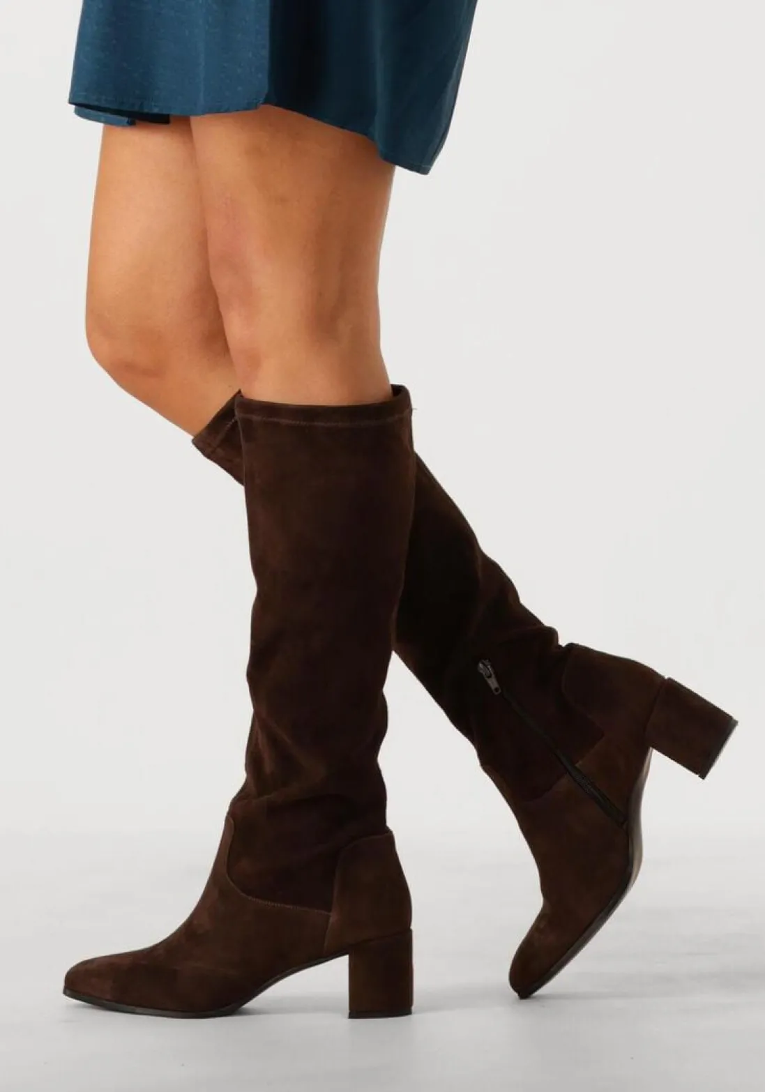 STEFANO LAURAN e hoge laarzen 8581 bruin Hot