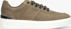 STEFANO LAURAN e lage sneakers star 003 bruin Sale