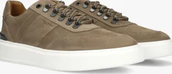 STEFANO LAURAN e lage sneakers star 003 bruin Sale