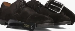 STEFANO LAURAN e nette schoenen veter bruin Outlet