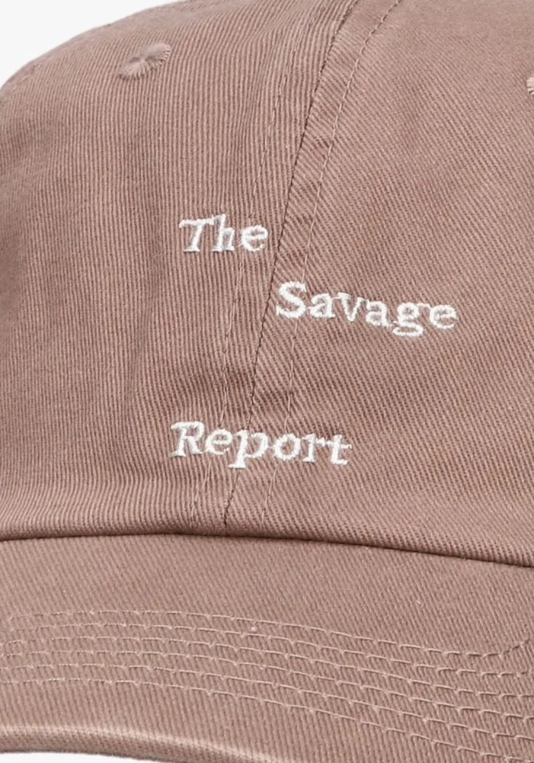 THE SAVAGE REPORT e pet cap bruin Hot