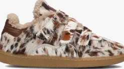 TORAL e lage sneakers rem-fury bruin