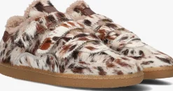 TORAL e lage sneakers rem-fury bruin