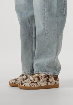 TORAL e lage sneakers rem-fury bruin