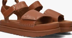 UGG e platte sandalen goldenstar jasmine bruin