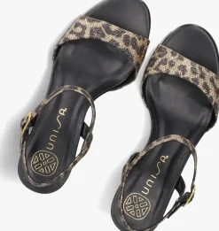 UNISA e sandalen met hak nahia bruin Online