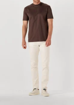 VALENZA e 1001 interlock supima tshirt bruin Hot