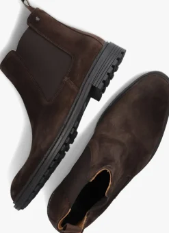 VAN BOMMEL e chelsea boots sbm-60004 bruin Hot