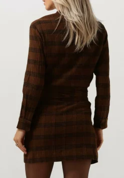 VANESSA BRUNO e mini jurk blandine bruin Best