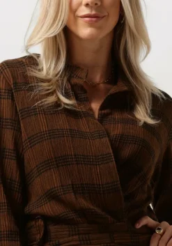 VANESSA BRUNO e mini jurk blandine bruin Best