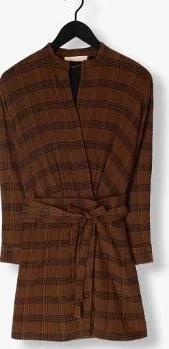 VANESSA BRUNO e mini jurk blandine bruin Best