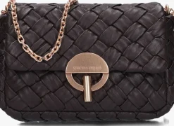 VANESSA BRUNO e schoudertas moon moyen bruin