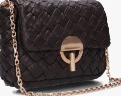 VANESSA BRUNO e schoudertas moon moyen bruin