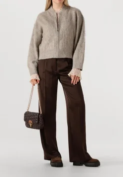 VANESSA BRUNO e schoudertas moon moyen bruin