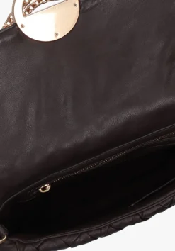 VANESSA BRUNO e schoudertas moon moyen bruin