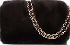 VANESSA BRUNO e schoudertas moon moyen bruin New