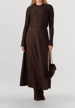 VANESSA BRUNO e schoudertas moon moyen bruin New