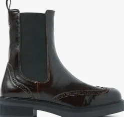 VIA VAI e enkelboots lucia gina bruin Best