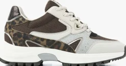 VIA VAI e lage sneakers danae vicky bruin Sale