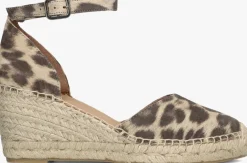 VIA VAI e sandalen met hak flora braid bruin Outlet