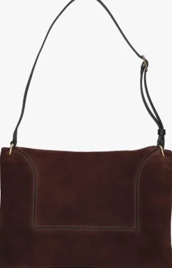 WANDLER e schoudertas penelope slouch bag bruin