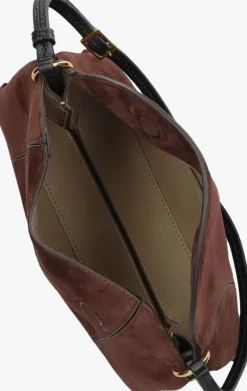 WANDLER e schoudertas penelope slouch bag bruin