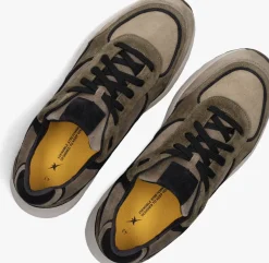 XSENSIBLE e lage sneakers manhattan bruin New