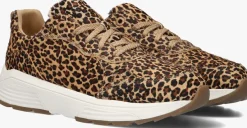 XSENSIBLE e lage sneakers chain bruin New