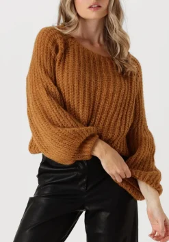 AMAYA AMSTERDAM trui ace knitwear camel Clearance