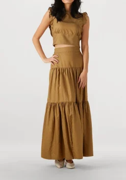 AMAYA AMSTERDAM t-shirt dillia top camel Clearance