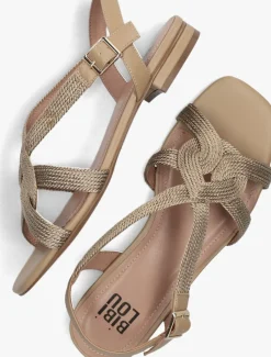 BIBI LOU platte sandalen 853z94hg camel Sale
