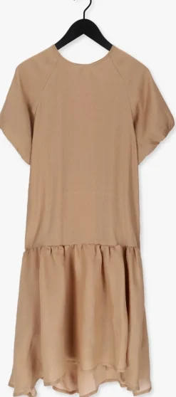 BRUUNS BAZAAR midi jurk zara luca dress camel Clearance