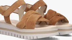 GABOR platte sandalen 622.1 camel Hot