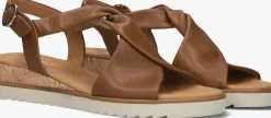 GABOR sandalen met hak 751.1 camel Discount