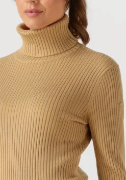 GOLDBERGH coltrui mira long sleeve knit sweater camel Best