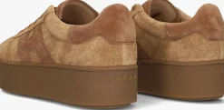 HOGAN lage sneakers h681 allacciato h camel Outlet
