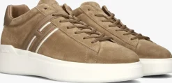 HOGAN lage sneakers h580 allacciato h slash camel Hot