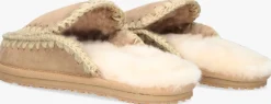 MOU pantoffels slipper full eskimo stitch camel Hot