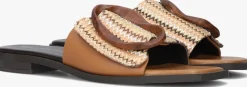 NOA HARMON slippers 9231 camel Outlet