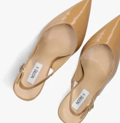 NOTRE-V slingbacks 27113 camel Sale