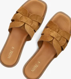 NOTRE-V slippers 22730 camel Discount
