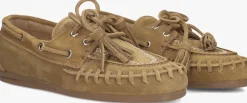 POSA mocassins boat loafer fringe camel Online