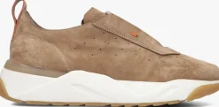 SANTONI lage sneakers sue runner camel Clearance