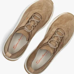 SANTONI lage sneakers sue runner camel Clearance