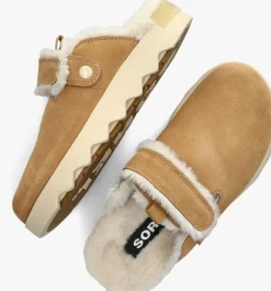 SOREL instappers viibe clog suedec cozy camel Best