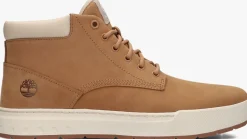 TIMBERLAND veterschoenen maple grove mid lace up camel New